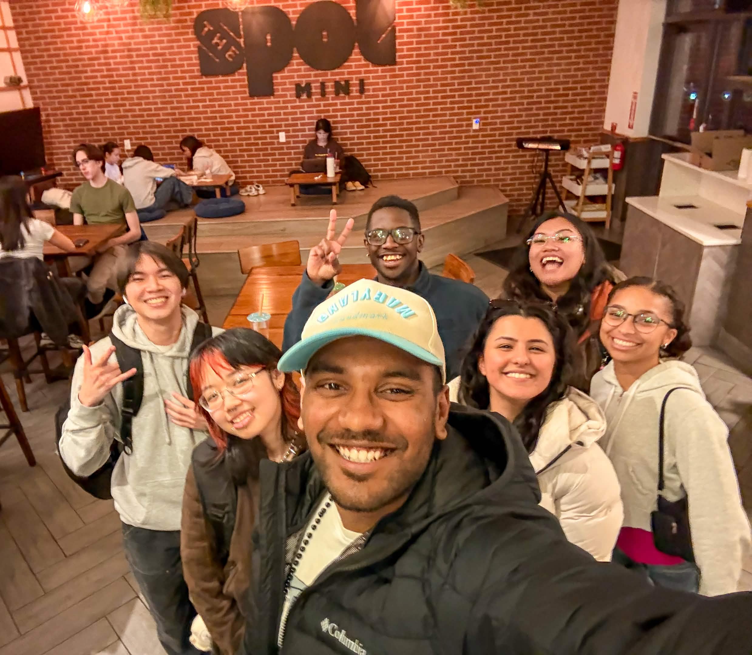 Just vibing. Definitely not procrastinating edits.