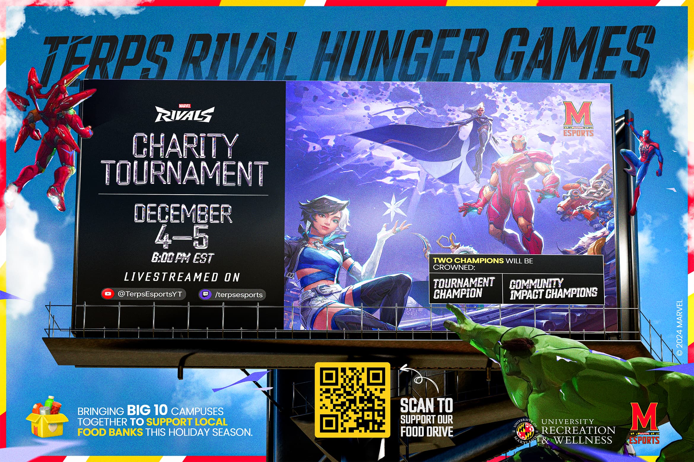 Terps Rival Hunger Games